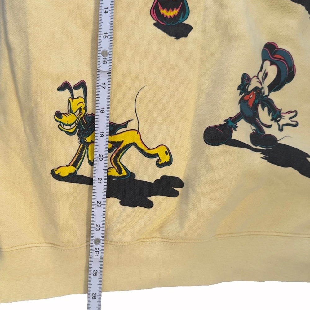Disney Parks Mickey Mouse & Friends Halloween Pullover Sweatshirt 2023 Adult M - Picture 7 of 9